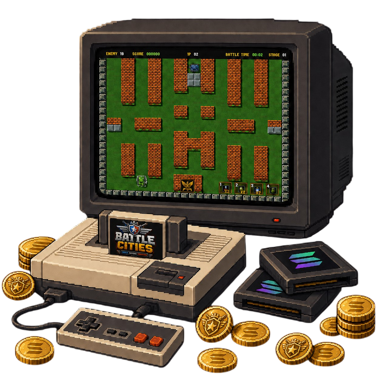 BattleCities console
